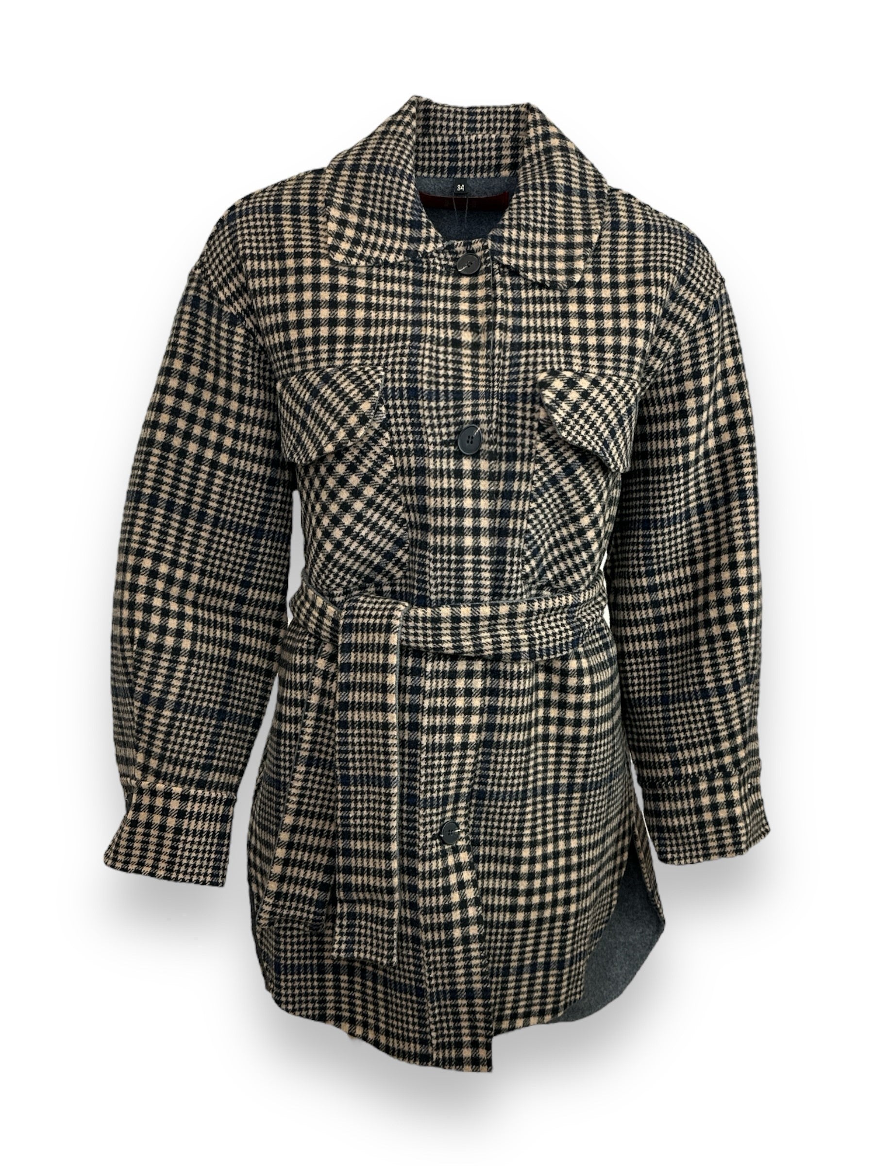 The Crosley Over-Shirt Jacket Brown Check