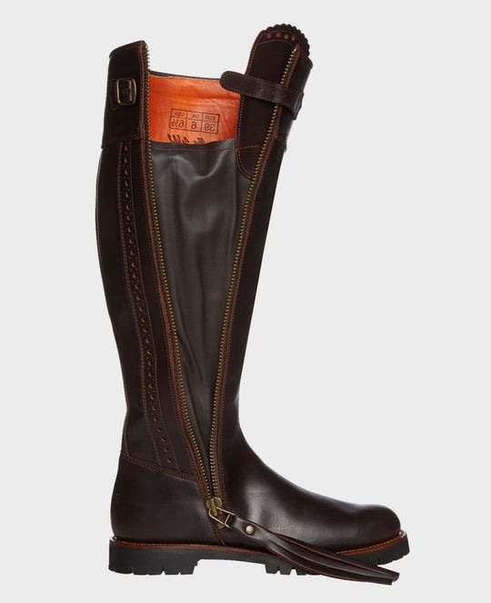 La Mancha Waterproof Spanish Boots Brown Leather