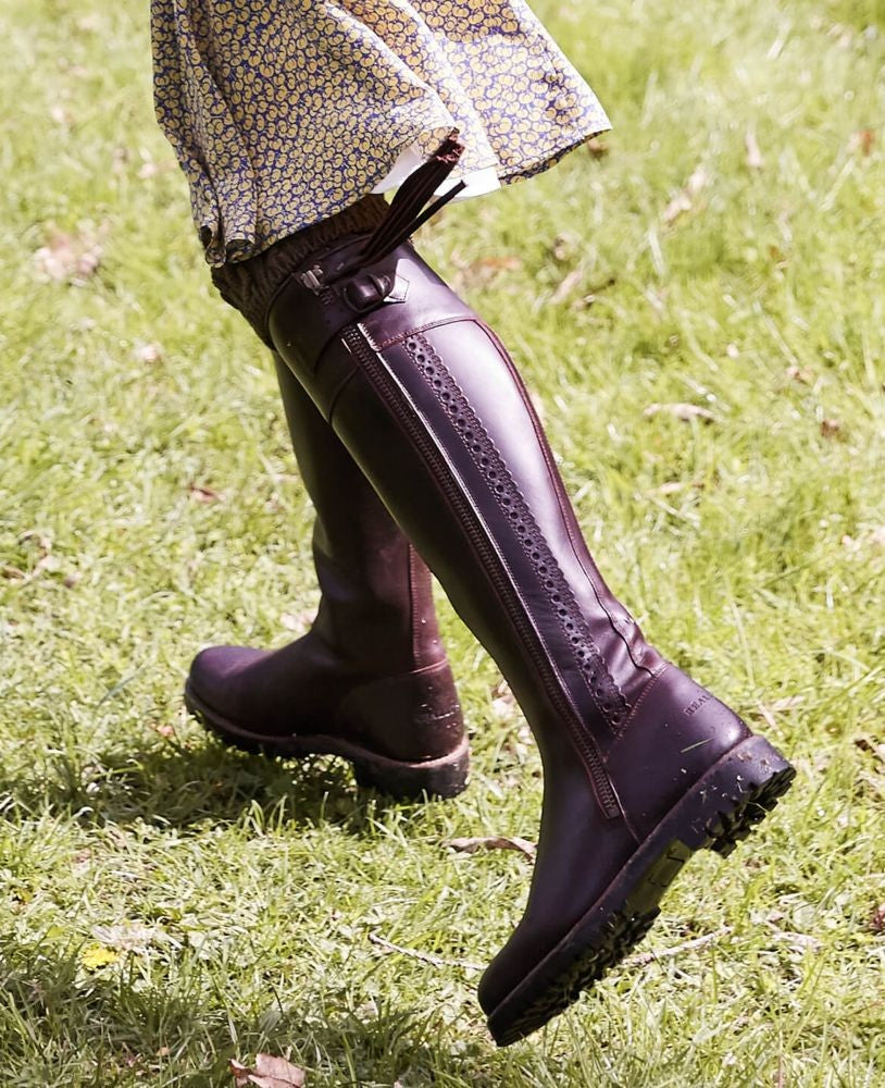 La Mancha Waterproof Spanish Boots Brown Leather