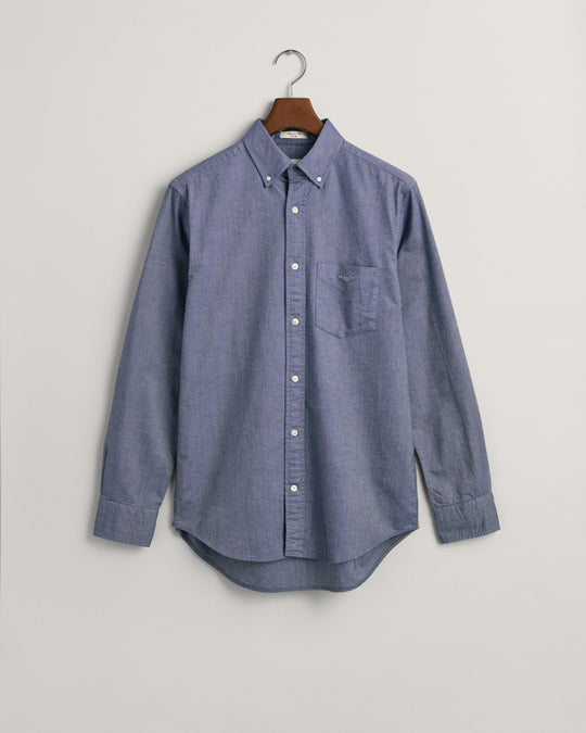 Regular Fit Oxford Shirt Persian Blue