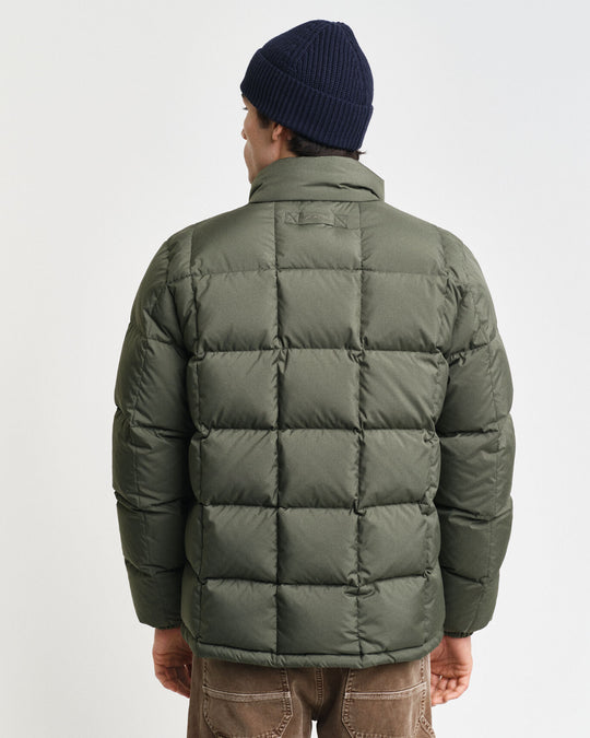 Mid Down Jacket, Earthy Green