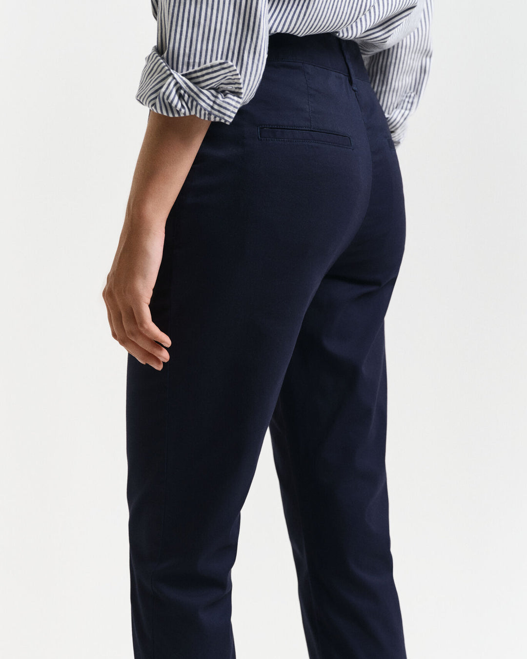 Slim Fit Chinos, Evening Blue