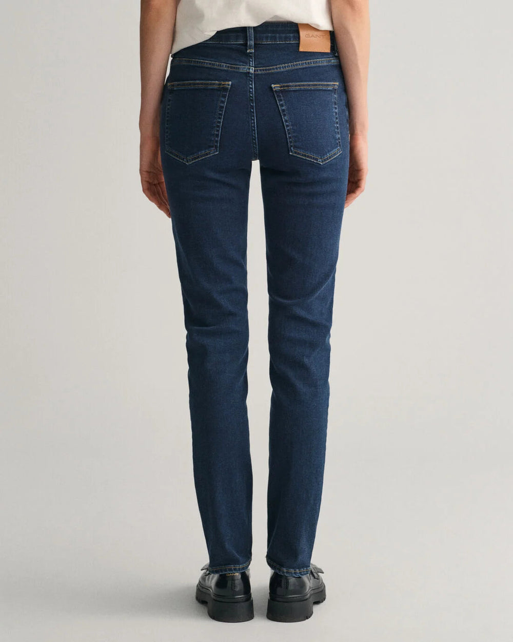 Slim Super Stretch Jeans, Dark Blue