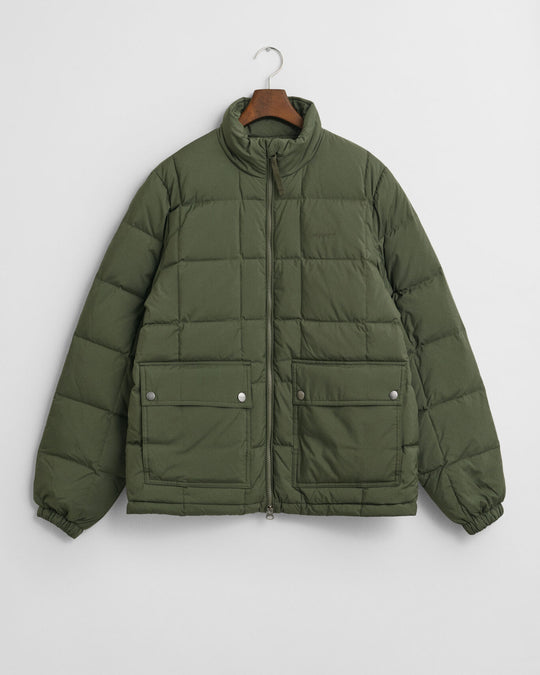 Mid Down Jacket, Earthy Green