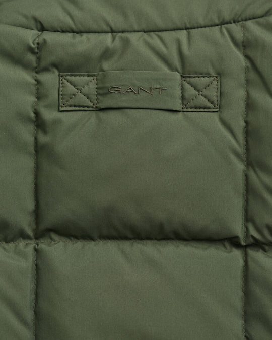 Mid Down Jacket, Earthy Green