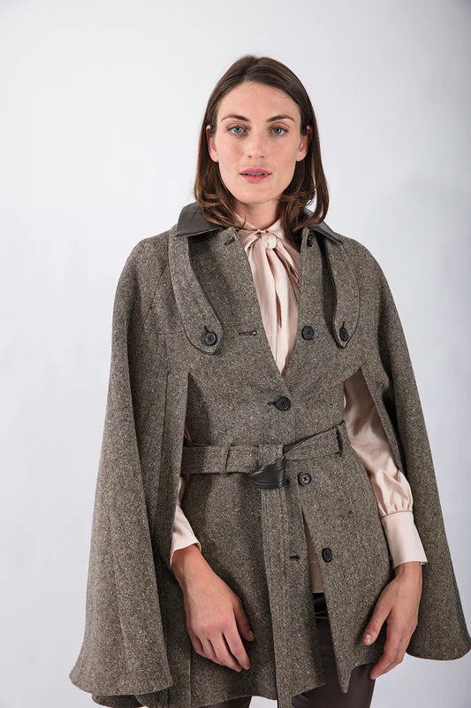 Donegal Tweed Cape